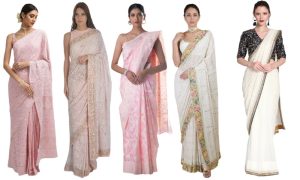 Styling Outfits of Chikankari Embroidery on Sarees
