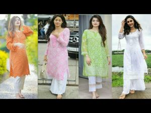 Chikankari Outfit Casual Day Out | Chikankari Outfits